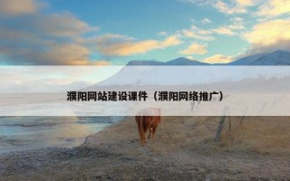 濮阳网站建设课件（濮阳网络推广）