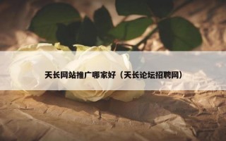 天长网站推广哪家好（天长论坛招聘网）