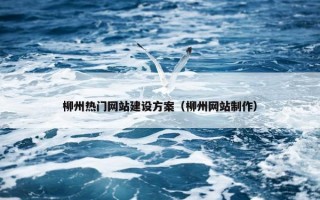 柳州热门网站建设方案（柳州网站制作）