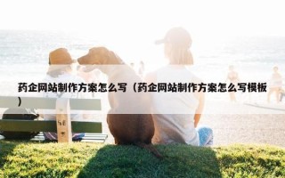 药企网站制作方案怎么写（药企网站制作方案怎么写模板）