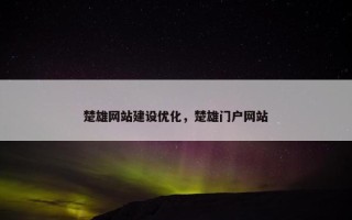 楚雄网站建设优化，楚雄门户网站