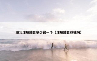 湖北注册域名多少钱一个（注册域名花钱吗）