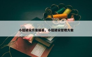 小组建设方案编纂，小组建设管理方案