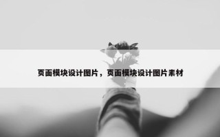 页面模块设计图片，页面模块设计图片素材