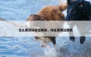 怎么更改域名注册商，域名更换注册商