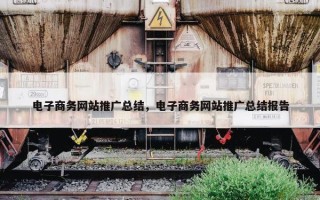 电子商务网站推广总结，电子商务网站推广总结报告