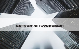 长春云宝网络公司（云宝聚合网络科技）