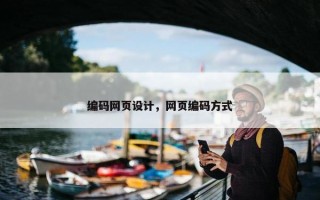 编码网页设计，网页编码方式