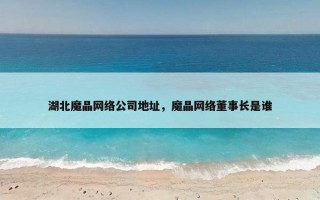 湖北魔晶网络公司地址，魔晶网络董事长是谁
