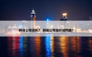 网络公司团队？ 网络公司组织结构图？