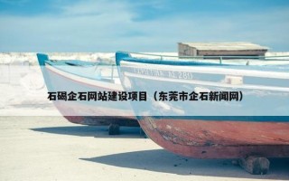 石碣企石网站建设项目（东莞市企石新闻网）