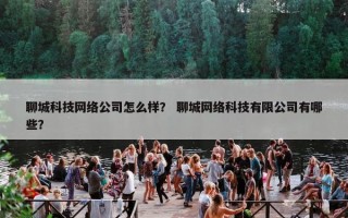 聊城科技网络公司怎么样？ 聊城网络科技有限公司有哪些？