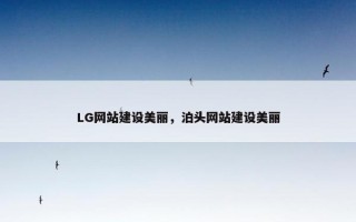 LG网站建设美丽，泊头网站建设美丽