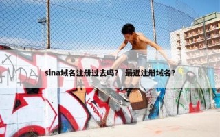 sina域名注册过去吗？ 最近注册域名？