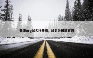 天津org域名注册商，域名注册局官网