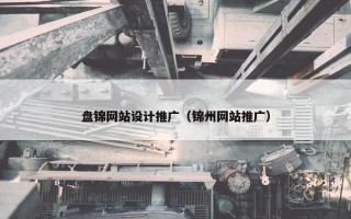 盘锦网站设计推广（锦州网站推广）