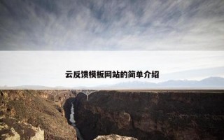 云反馈模板网站的简单介绍