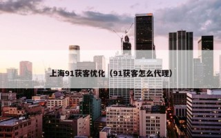 上海91获客优化（91获客怎么代理）
