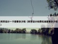 网页设计一个需要多少钱（网页设计收费标准需要多少钱）