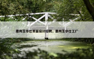 惠州芝华仕页面设计招聘，惠州芝华仕工厂