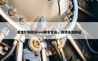 湘潭外贸网站seo哪家专业，湘潭本地网站