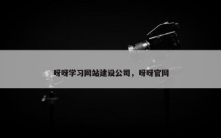 呀呀学习网站建设公司，呀呀官网