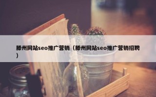 滕州网站seo推广营销（滕州网站seo推广营销招聘）