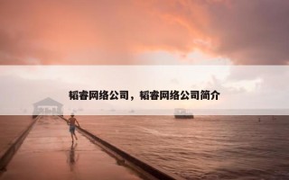 韬睿网络公司，韬睿网络公司简介