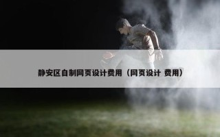 静安区自制网页设计费用（网页设计 费用）