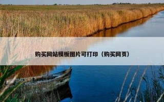 购买网站模板图片可打印（购买网页）