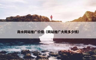 商水网站推广价格（网站推广大概多少钱）