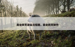 商业网页建站流程图，商业网页制作