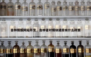 吉林模板网站开发，吉林省对模块建房有什么政策