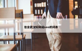 包含武汉好网站seo的词条