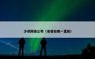 少斌网络公司（老婆右眼一直跳）