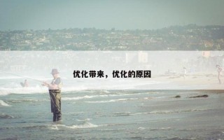 优化带来，优化的原因