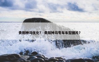 贵阳神马优化？ 贵阳神马专车车型图片？