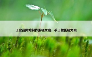 工业品网站制作蛋糕文案，手工做蛋糕文案