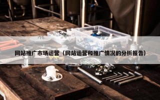 网站推广市场运营（网站运营和推广情况的分析报告）