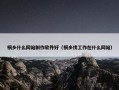 桐乡什么网站制作软件好（桐乡找工作在什么网站）