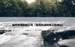福州林涛网络公司（福州林涛网络公司地址）