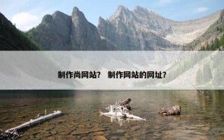 制作尚网站？ 制作网站的网址？