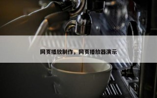 网页播放制作，网页播放器演示