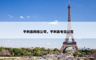 平利县网络公司，平利县电信公司
