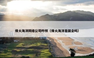 烽火海洋网络公司咋样（烽火海洋是国企吗）