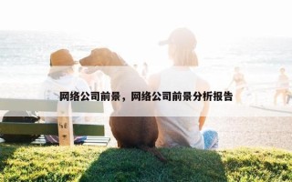 网络公司前景，网络公司前景分析报告