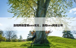 洛阳网络营销seo优化，洛阳seo网络公司