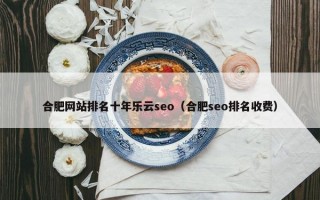 合肥网站排名十年乐云seo（合肥seo排名收费）