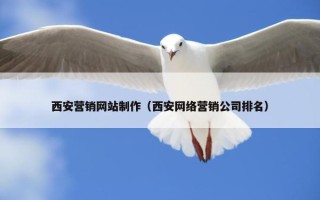 西安营销网站制作（西安网络营销公司排名）