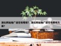 湖北网站推广途径有哪些？ 湖北网站推广途径有哪些方面？